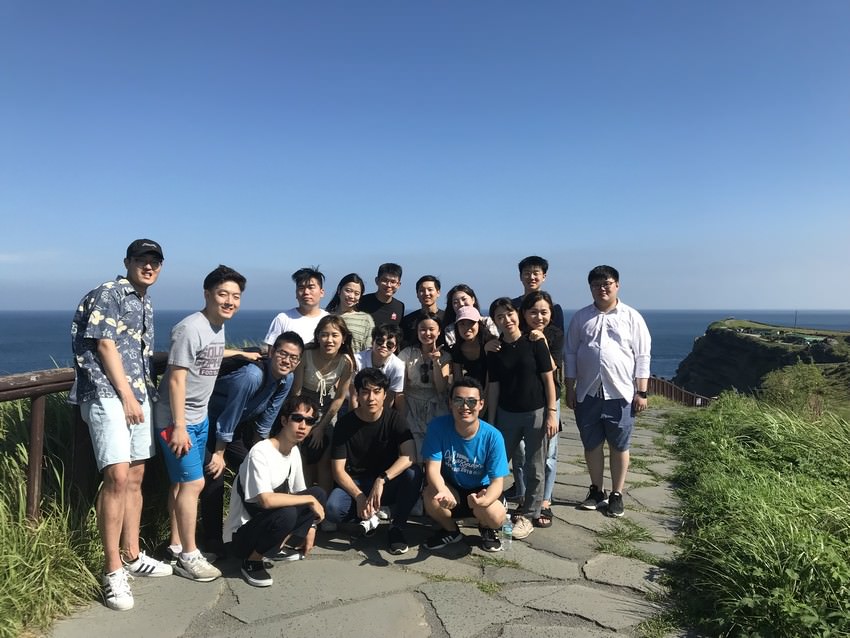 Youth ambassadors visiting the coast